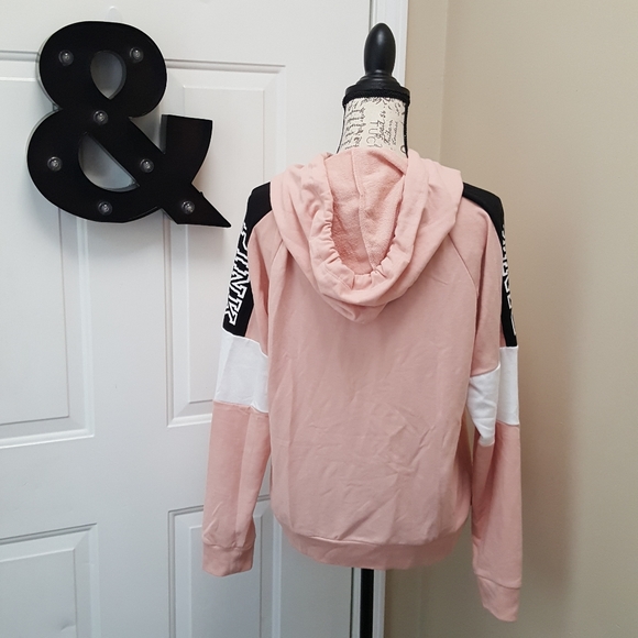 SOLD! VS PINK Full Zip Hoodie Jacket - Picture 4 of 7